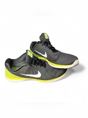 Nike Black & Neon Yellow Women's Lightweight Training Sneakers